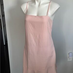 BCBGeneration Soft Pink Spaghetti String Dress